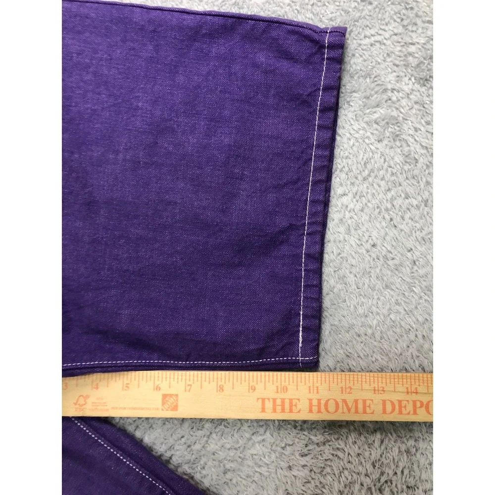 Levi's 569 Shorts Men Size 34 Purple NWT Loose Straight Denim